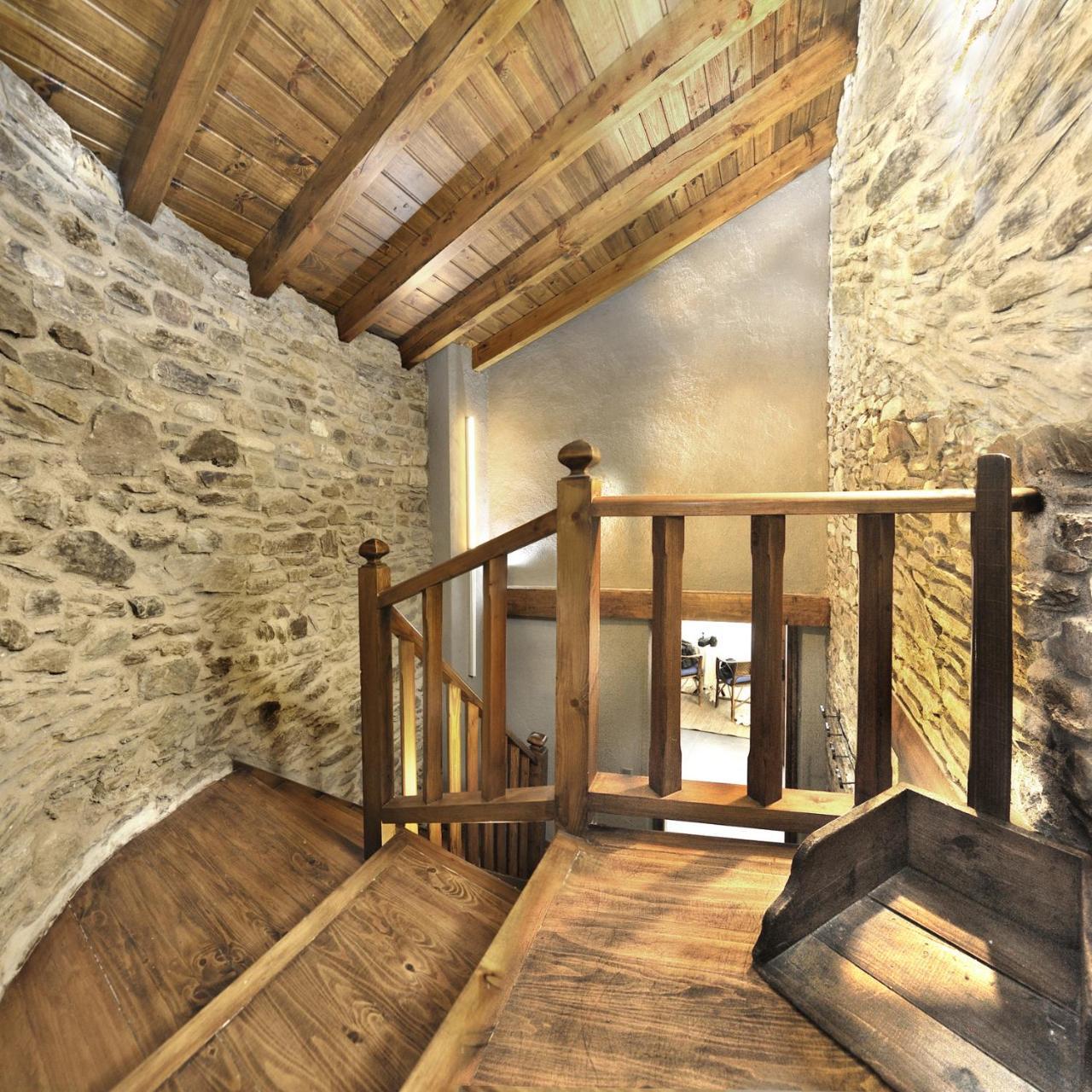 La Caseta De Queixans Con Chimenea Puigcerdà Kültér fotó